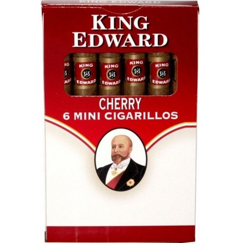 Tigari de Foi King Edward Mini Cigarillos Cherry 6
